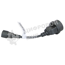 Кабель Powercom Cord SCUT IEC320 to Type-F (504291)