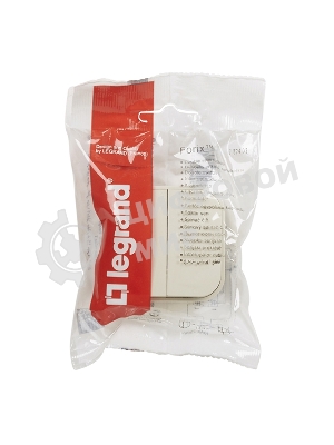 Выключатель Quteo 10A 2-клав., сл. кость Quteo Выключатель 10A 2-клав., сл. кость