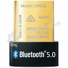 Адаптер Bluetooth TP-Link UB500 Bluetooth 5.0 Nano USB 2.0