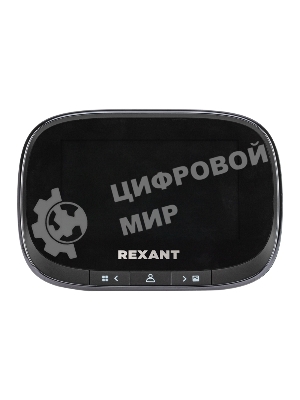 Видеоглазок дверной Rexant (DV-115) с цветным LCD-дисплеем 4.3