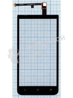 Сенсорное стекло (тачскрин) для HTC One XC X720d, черное