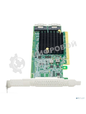 Адаптер для SSD PCIe x16 to Two SlimSAS SFF-8654 8i Retimer Adapter