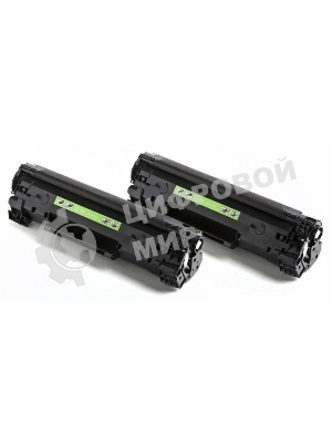 Картридж лазерный Cactus CS-C725D черный (1600 стр.) x2уп. для Canon LBP i-Sensys 6000/6000b