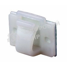 Площадка самоклеящаяся c клипсой под шлейф Rexant (ПКШ) 20х14 мм, упаковка 100 шт.