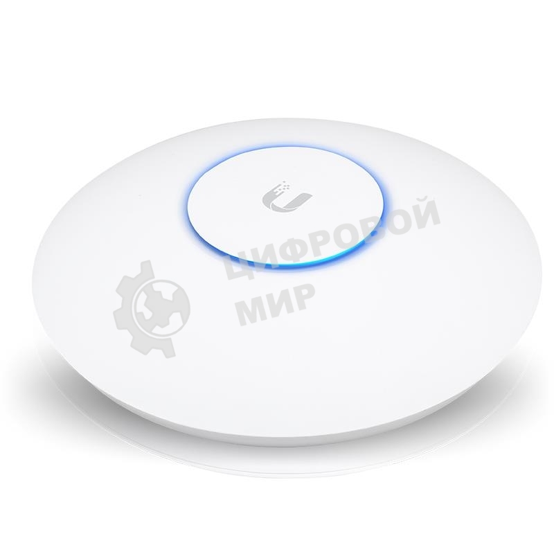 Сетевое оборудование UBIQUITI UAP-AC-HD Точка доступа 2.4+5 ГГц, ac Wave2, 4х4 MU-MIMO, 802.3at, 2х 1G Ethernet