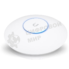 Сетевое оборудование UBIQUITI UAP-AC-HD Точка доступа 2.4+5 ГГц, ac Wave2, 4х4 MU-MIMO, 802.3at, 2х 1G Ethernet