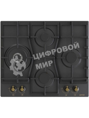 Газовая варочная панель Gorenje GW6D42CLB черный