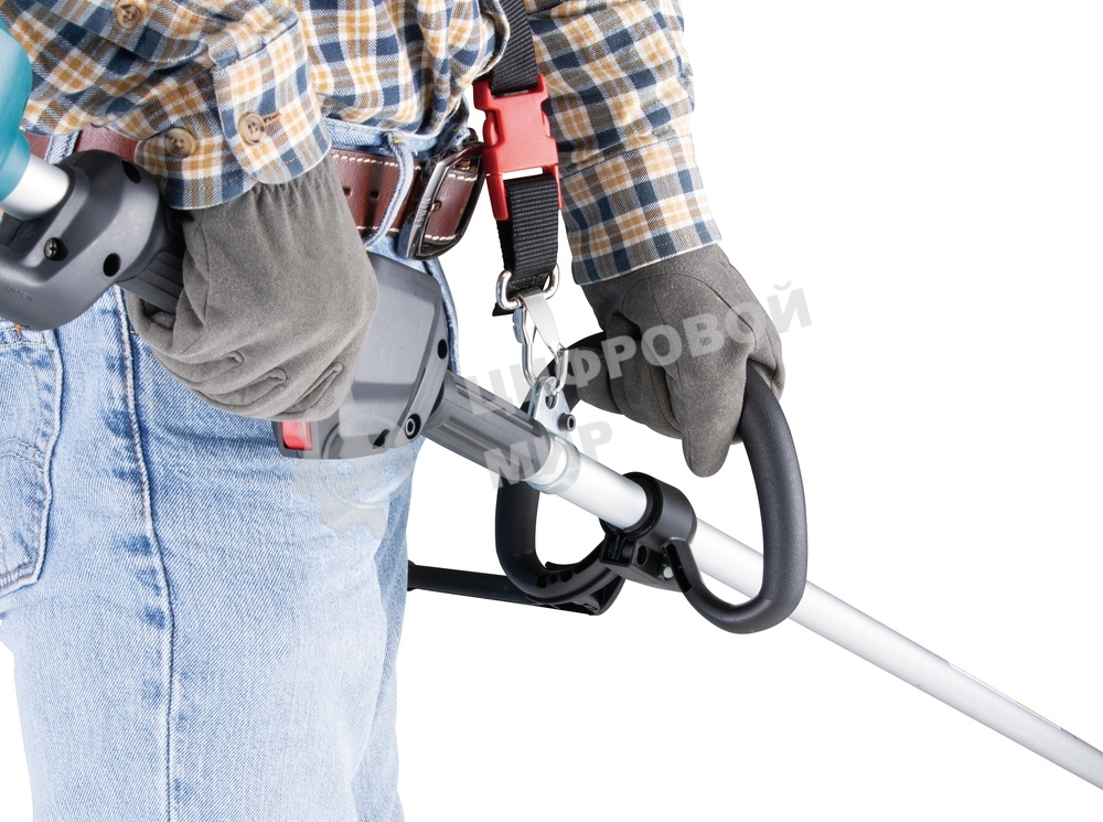 Триммер электрический Makita DUR190LZX3 аккум. неразбор.штан. реж.эл.:леска