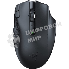 Мышь беспроводная Razer Naga V2 HyperSpeed черный, 30000 dpi, радиоканал, Bluetooth, USB, кнопки - 19