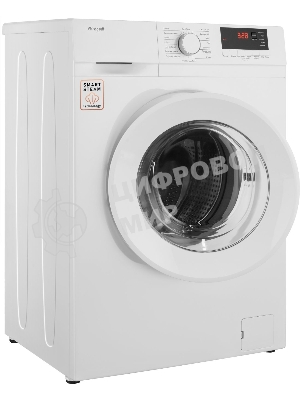 Стиральная машина Weissgauff WM 46106 Steam белый, загрузка фронтальная 6 кг, 1000 об/мин, класс: А+