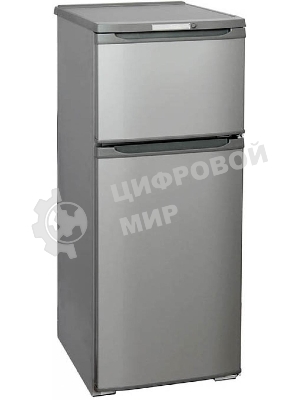 Холодильник Бирюса Б-M122 металлик двухкамерный 115/35л морозилка сверху
