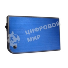 Внешний корпус для HDD/SSD AgeStar 3UB2A14 SATA II пластик/алюминий синий 2.5