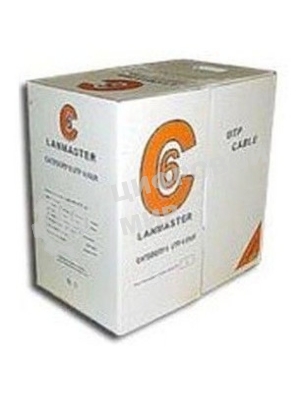 Кабель информационный Lanmaster TWT-6UTP-GY кат.6 U/UTP не экранированный 4X2 PVC внутренний 305м серый