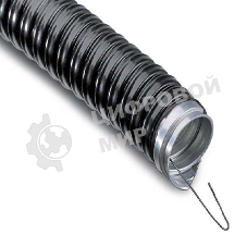 Металлорукав Rexant в ПВХ изоляции МРПИнг-32 (бухта 20 м/уп.) с зондом, черный