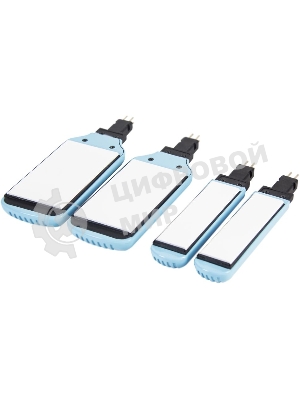 Выпрямитель для волос Galaxy GL 4505 черный/голубой, 27,5/57 мм, 200 °C, 1 режим