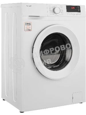 Стиральная машина Weissgauff WM 46106 Steam белый, загрузка фронтальная 6 кг, 1000 об/мин, класс: А+