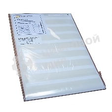 Маркер Lanmaster LAN-MCL-50X25X19 50x25 мм полиолефин (упак: 12 шт) для термопринтеров белый