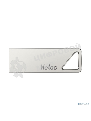 Флешка USB Netac U326 (NT03U326N-032G-20PN), 32Gb, USB 2.0, R/W 50/15, серебристый