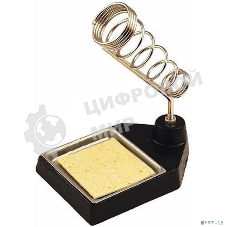 Подставка под паяльник Rexant, чугун, ниша квадратная, губка