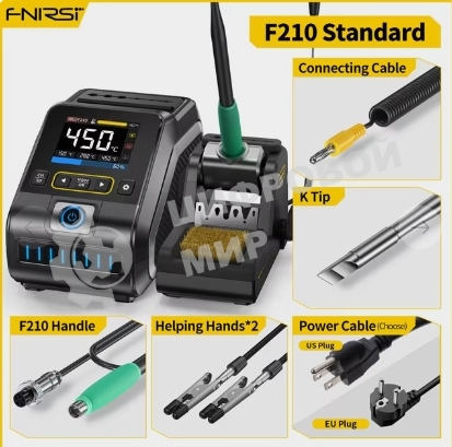 Паяльная станция Fnirsi DWS-200 F210, 200W