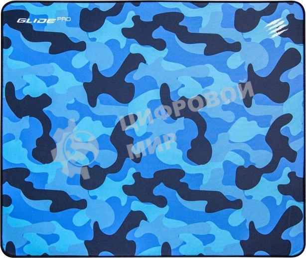 Игровой коврик для мыши Mad Catz G.L.I.D.E. PRO синий (480 x 400 x 4 мм, PORON, водоотталкивающая ткань)