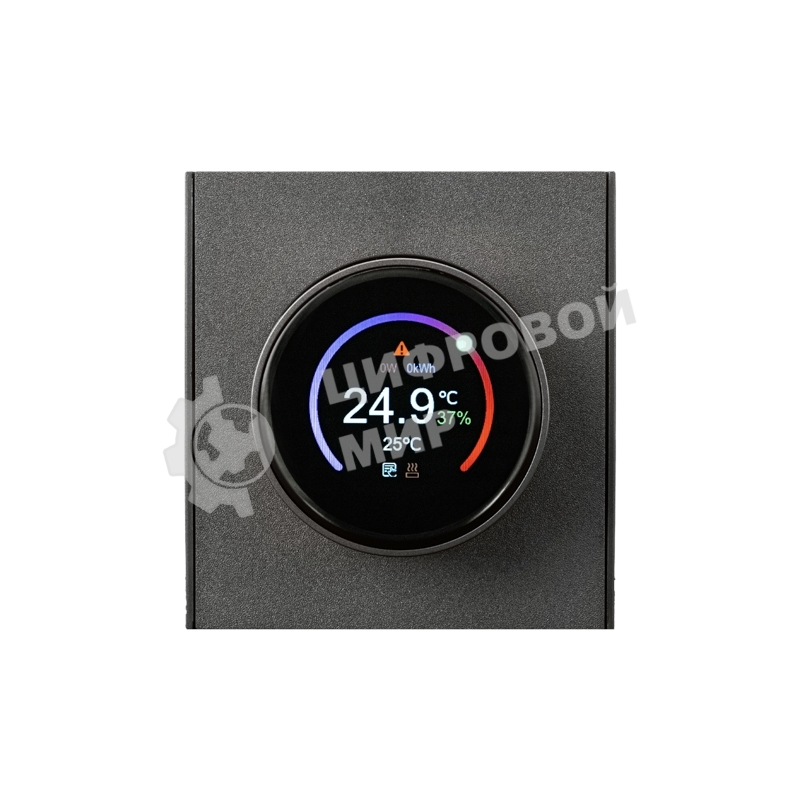 Терморегулятор Kranz KR-78-0728-6 STRONG Wi-Fi с/у графит