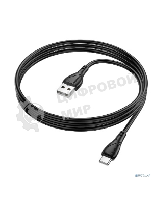 Дата-кабель BOROFONE BX121/USB кабель Type-C/1m/3A/черный