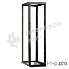 Стойка телеком. серверная 42U, глубина 1000 мм, черный (СТК-С-42.2.1000-9005) (2 коробки)