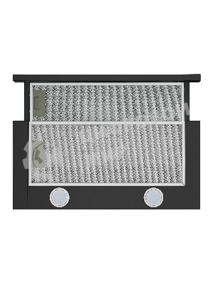 Вытяжка встраиваемая Maunfeld VS Light 60 черный, 60 см, 520 куб. м/ч, 56 дБ