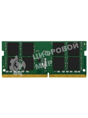 Оперативная память Kingston ValueRAM, DDR4, 32GB (1x32GB), 3200MHz, CL22, SO-DIMM