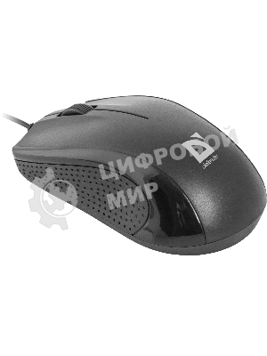 Мышь проводная Defender Optimum MB-160 черный, 1000 dpi, USB, кнопки - 3