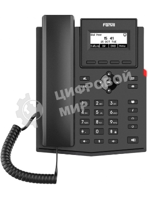 Телефон IP Fanvil X301P черный
