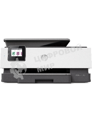 МФУ струйное HP OfficeJet 8023 (1KR64B), A4, цвтной, печ. до 20 стр/мин. (ч/б), до 10 стр/мин. (цвет), скан. до 8 стр/мин. (ч/б) 3.5 стр/мин. (цвет), 1200 x 1200 dpi, USB, RJ-45, Wi-Fi, Air Print