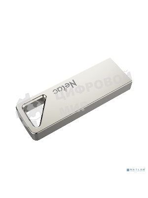 Флешка USB Netac U326 (NT03U326N-032G-20PN), 32Gb, USB 2.0, R/W 50/15, серебристый