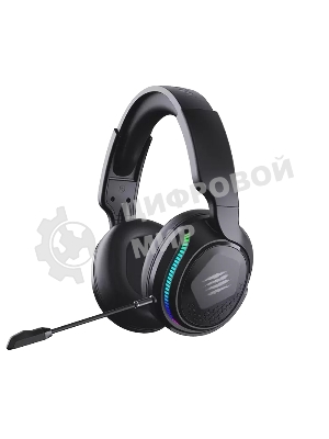 Гарнитура беспроводная игровая Mad Catz P.I.L.O.T. PRO черные (Bluetooth, 2.4 гГц, 3.5 мм jack, RGB подсветка, 50 мм, 930 мА·ч)