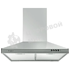 Вытяжка каминная Gefest ВО 10 К44 серебристый, 60 см, 300 куб. м/ч, 75 дБ