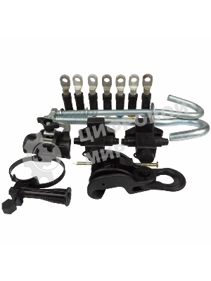 Поддерживающий зажим для изолированной несущей нулевой жилы без кронштейна PS 25-95-TE 16-95 мм², 22 кН