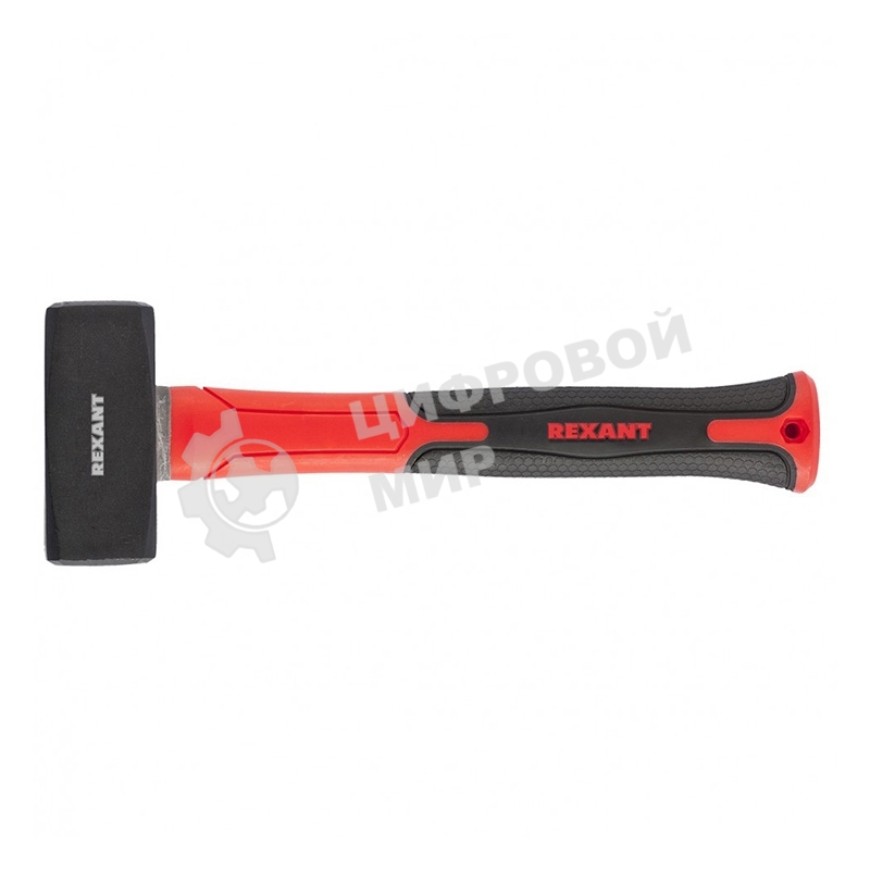 Кувалда Rexant с фибергласовой обрезиненной рукояткой 4000 г