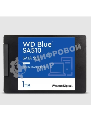Накопитель SSD WD Blue SA510 1Tb, SATA III, 2.5