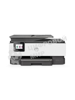 МФУ струйное HP OfficeJet 8023 (1KR64B), A4, цвтной, печ. до 20 стр/мин. (ч/б), до 10 стр/мин. (цвет), скан. до 8 стр/мин. (ч/б) 3.5 стр/мин. (цвет), 1200 x 1200 dpi, USB, RJ-45, Wi-Fi, Air Print