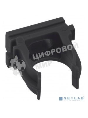 Крепеж-клипса EKF derj-z-16b черный d 16 мм Plast EKF PROxima (упак 10 шт)