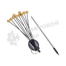 Светильник грунтовый Rexant Лалели, 3000К, встроенный аккумулятор, солнечная панель, коллекция Стамбул