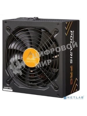 Блок питания Chieftec Polaris Pro PPX-1300FC-A3, 1300Вт, 80 PLUS Platinum, 135мм, модульный, черный