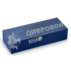 Ручка шариковая Waterman Carene (CWS0700380) Black GT M, синие чернила, подарочная коробка