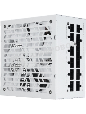 Блок питания SAMA G1000 White (HAT-1000yzB1G), 1000W 80+ Gold (ATX, 3.1, PCIe 5.0, Full modular, 1x24(20+4)pin mesh 550мм, 2xCPU 8(4+4)pin 700мм, 3xPCIe*2 8(6+2)pin 600мм, 1x12VHPWR PCIe 5.1 12+4pin 600W 600мм, 4xSATA*3 450+150+150+150мм, 4xMOLEX4pin*3 450+150+150+150мм, Active, 140x140мм, 150x150x86mm, APFC, OVP, UVP, SCP, OCP, OTP, OPP, SIP, white)