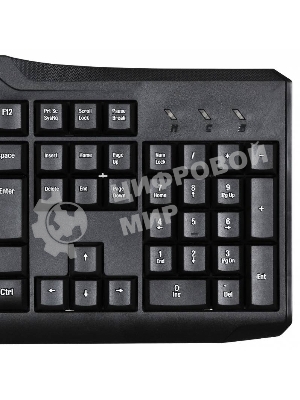 Клавиатура Oklick 170M проводная, USB Type-A, чёрный