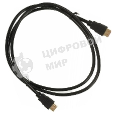 Кабель аудио-видео Buro HDMI (m)/HDMI (m) 1.5м. позолоченные контакты черный
