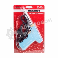 Паяльник-пистолет импульсный Rexant, 30 Вт/70 Вт, 230 В, серия 