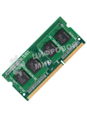 Оперативная память Patriot, DDR3L, 4GB (1x4 GB), 1600 MHz, CL11, SO-DIMM