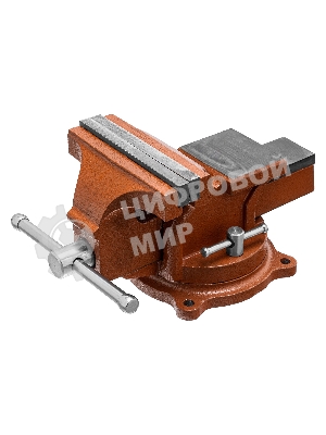 Тиски Sparta слесарные 125мм поворотные с наковальней